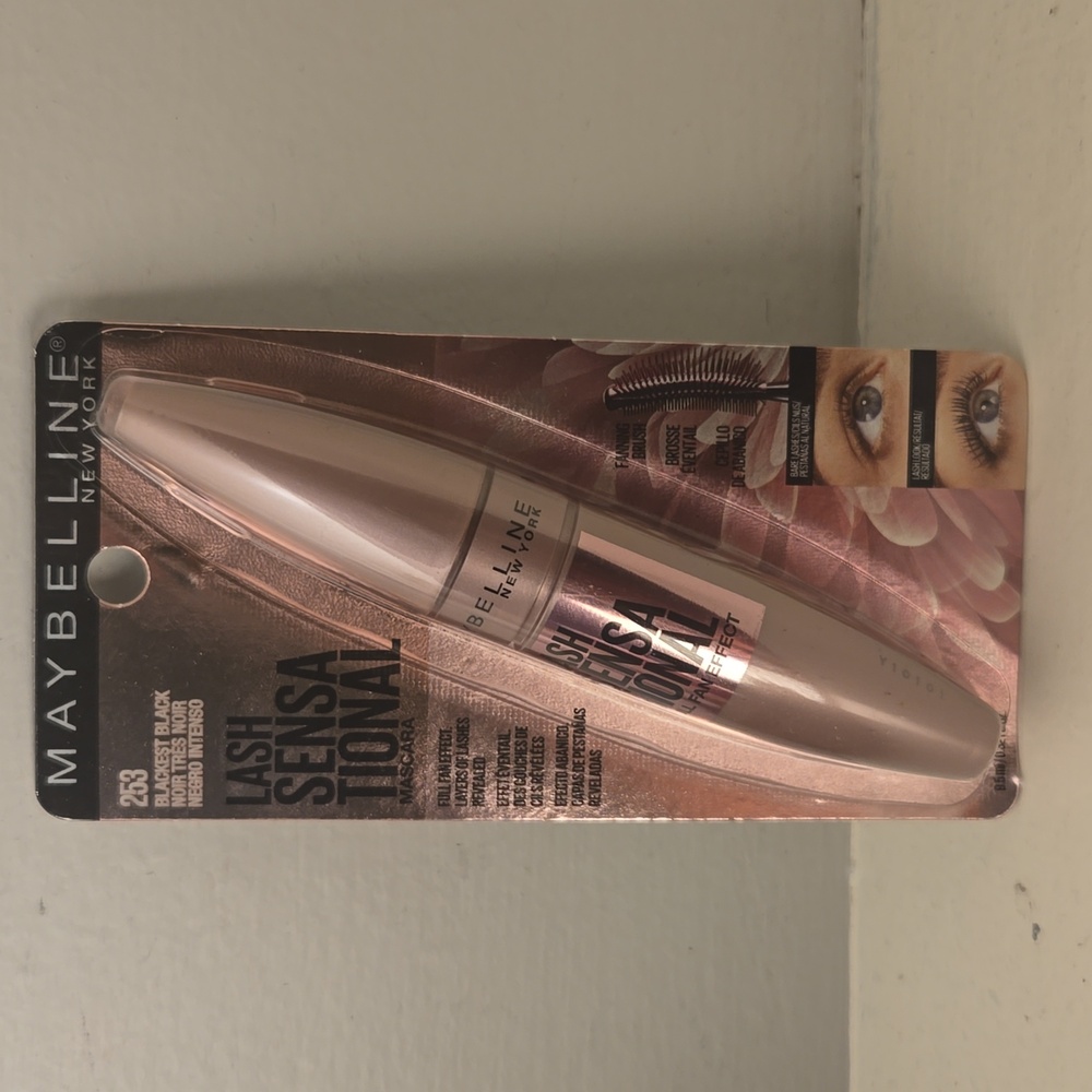 Maybelline Lashsenational Mascara Blackest Black